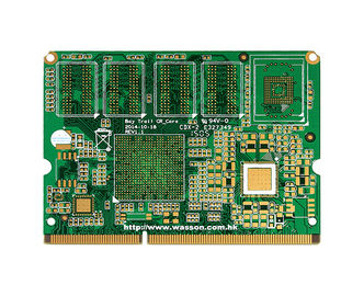 Un bon prix. Haut halogène de TG Assemblée d'or libre de carte PCB de prototype de doigt d'en cuivre de 1 once en ligne
