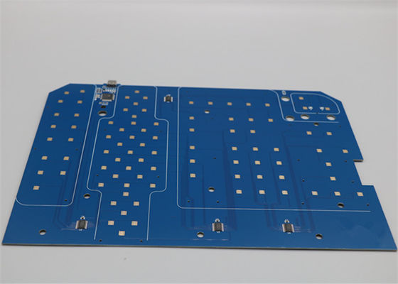 Un bon prix. Blue Soldermask 1OZ 4 couches usine de PCB assemblage de PCB fabricants de circuits imprimés en ligne