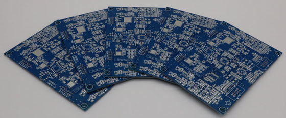 Un bon prix. Panneau multicouche bleu FR4 TG150 de carte PCB de l'ENIG HASL Soldmask en ligne