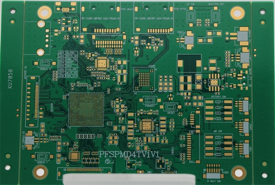 Un bon prix. 4 couches 2 OZ FR4 carte de circuit imprimé électronique ENIG Surface Noir Soldmask Prototype pcb usine en ligne