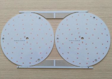 Un bon prix. Fabricant à une seule couche en aluminium de panneau de carte PCB de carte PCB Wite Soldermask de LED en ligne