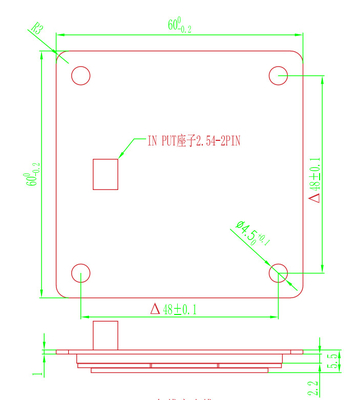 Un bon prix. Conception de l'assemblage de PCB SMT Matériau FR4 4 couches Épaisseur 1,6 mm en ligne