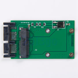Un bon prix. Mini matériel micro du service FR4 d'OEM de SATA PCBA hectogramme d'adaptateur de disque transistorisé de PCI-e MSATA de PCIe en ligne