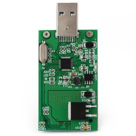 Un bon prix. Carte externe électronique du disque transistorisé PCBA Conveter de la surface ENIG/HASL de soldermask de vert d'Assemblée de carte de FR4 4layer 2OZ en ligne