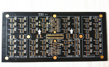 Un bon prix. carte PCB électronique noire extérieure de carte électronique de l'ENIG Soldermask de l'en cuivre 1oz en ligne