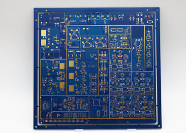 Un bon prix. 8L carte de circuit électronique bleue Soldmask immersion or carte de circuit SMT en ligne